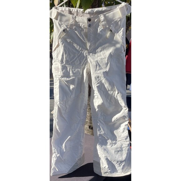 The North Face Hyvent Women's Snow Pants Freedom Insulated Nylon White XS/TP - Picture 1 of 9